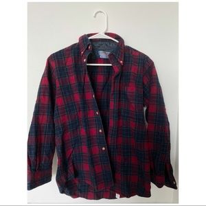 Pendleton 100% virgin wool vintage flannel top